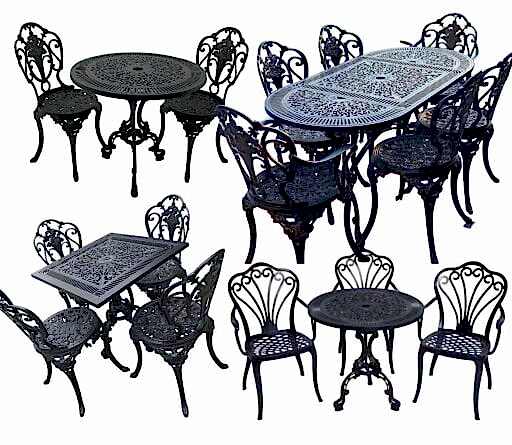 MASA SANDALYE TAKIMLAR-ALÜMİNYUM TAKIM