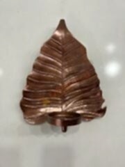 Döküm yaprak mumluk