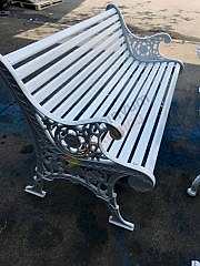 Döküm bank uzun sedir