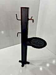 Kare profil çeşme alüminyum döküm lavabolu