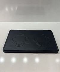 Eko saç soba alt tepsi siyah büyük altlık