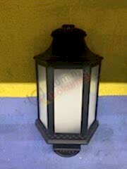 Döküm aplik yarım duvar sıva üstü