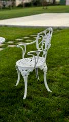 Döküm Sandalye masa favori takım(Kollu)