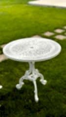 Yuvarlak osmanlı masa yetmişdörtlük