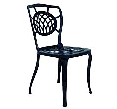 DÖKÜM SANDALYE-KOLSUZ2 LALE YUVARLAK