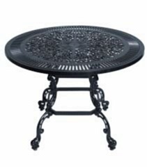 Döküm masa çap doksan yedi cm