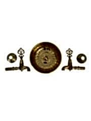 Hamam Kurna muslukları tası-metal döküm tas