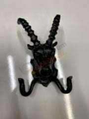 Döküm geyik başı askılık