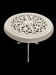 Döküm masa kalın tabla beyaz renk