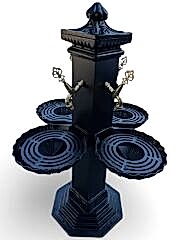 Döküm Çeşme çift dörtlü  lavobalı