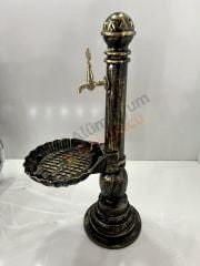 Bahçe çeşmesi-yuvarlak çeşmesi