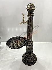 Bahçe çeşmesi-yuvarlak çeşmesi