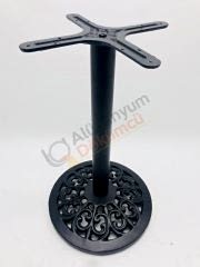 DÖKÜM FİGÜRLÜ MASA AYAK-GÜLLÜ İŞLEMELİ AYAK