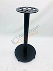 YUVARLAK BORULU MASA AYAK2-LAZER KESİM AYAK