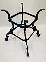 Döküm masa ayak kavuslu kare geniş ayak