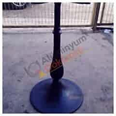 ALTI YUVARLAK ORTASI DÖKÜM AYAK