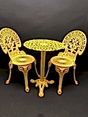 Osmanlı sandalye Fiskos masa