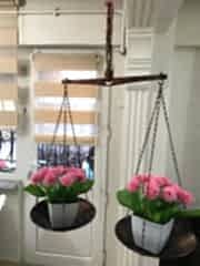 TERAZİ SAKSILIK-DÖKÜM TERAZİ ÇİÇEKLİK