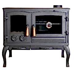 Kuzine yatay-Maşınga soba-formalı soba