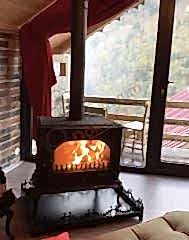 Döküm soba yan kapalı alt tepsi