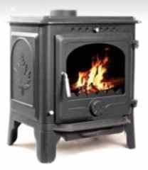 KÜÇÜK ŞÖMİNE SOBA-inci döküm soba yan kapalı