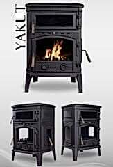 Dik Kuzine soba lüx Yakut Maxi yan kapaklı camlı