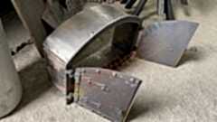 Pizza kapak şömine kapak barbekü kapak