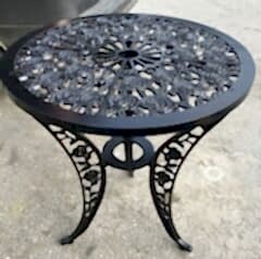 Döküm masa güllü altmış çap