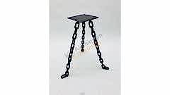 Zincir Demir sehpa 46 cm