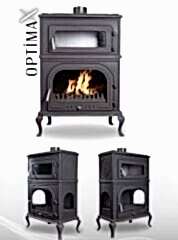 Döküm dik kuzine yandan camlı