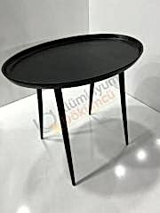 Döküm orta sehpa oval