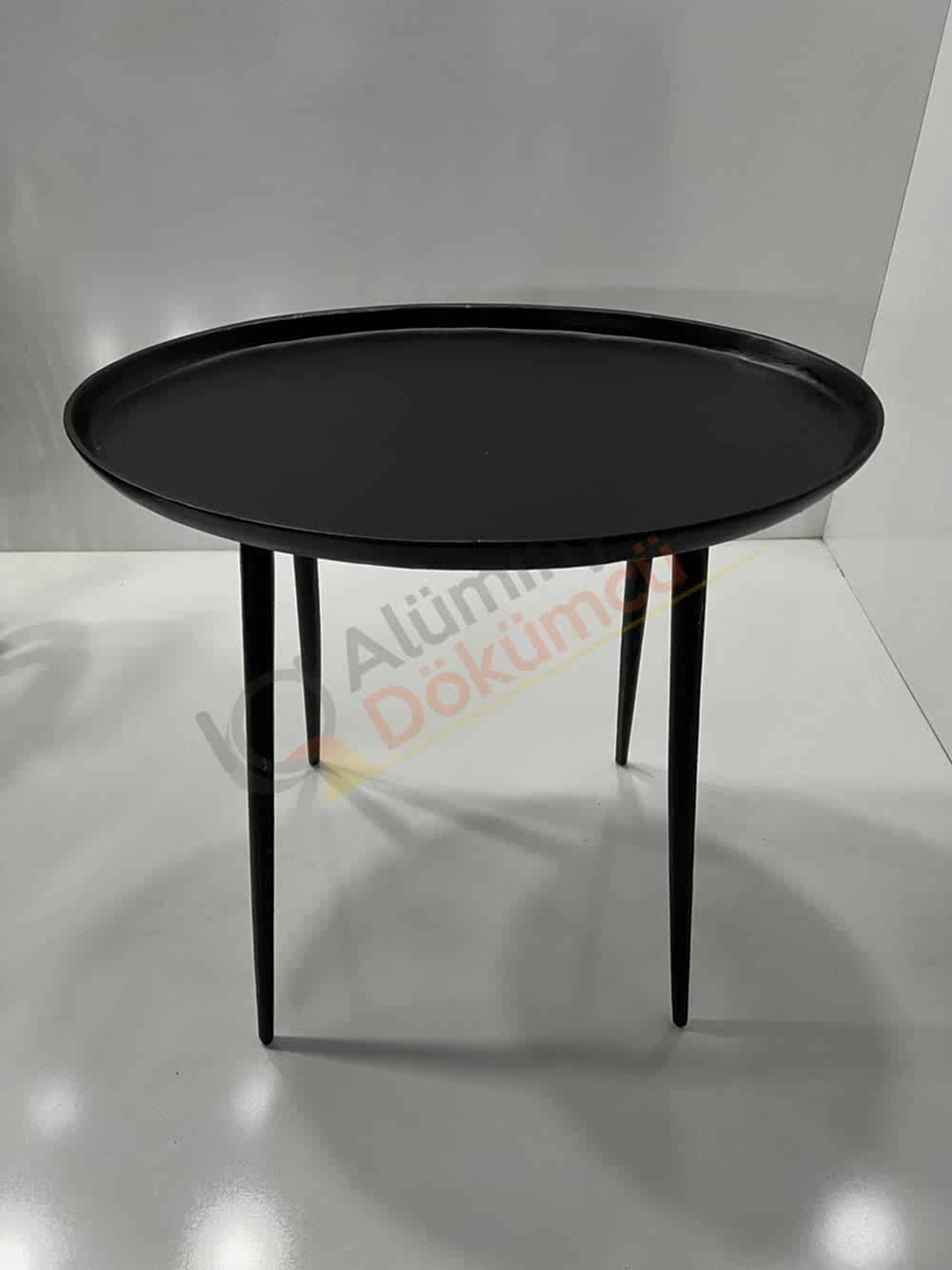 Döküm orta sehpa oval