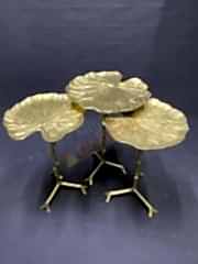 Yaprak sehpa-döküm sehpa