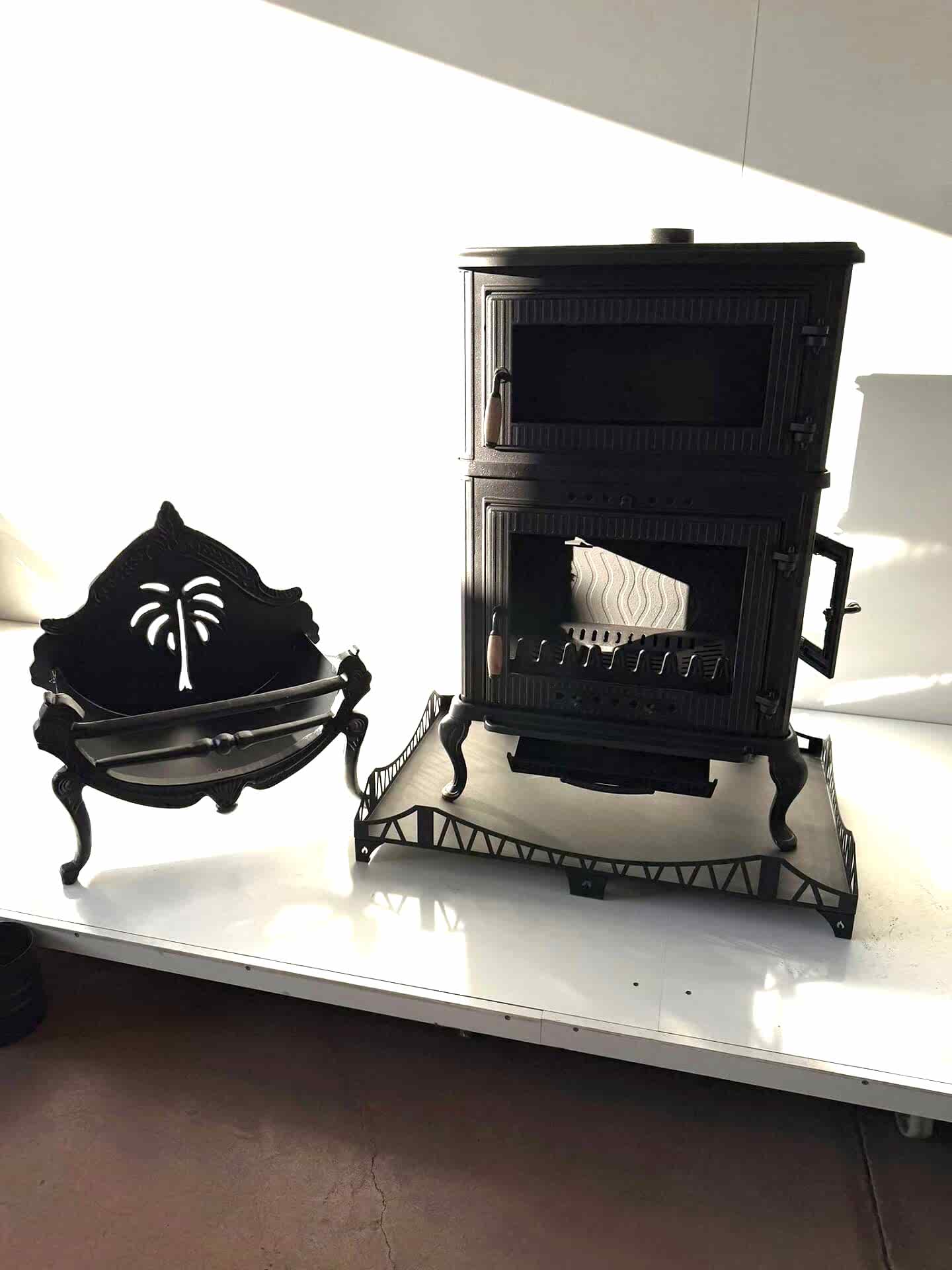 Kare plazma odunluk büyük altlık