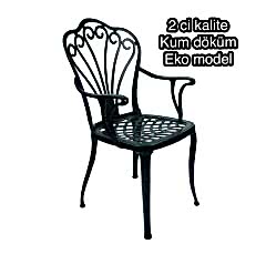 DÖKÜM SANDALYE-eko kum döküm kollu