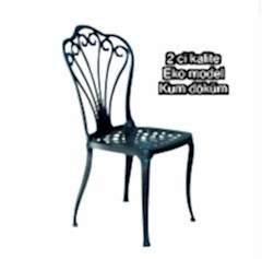 Döküm sandalye eko kolsuz