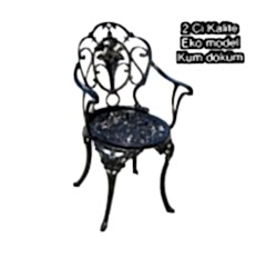 Güllü eko kollu sandalye