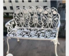 Döküm güllü bank geniş