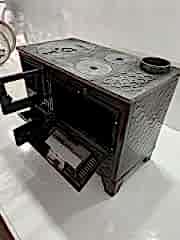 Döküm eko fırınlı yatay soba