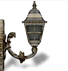 Döküm aplik pencere kalın kol