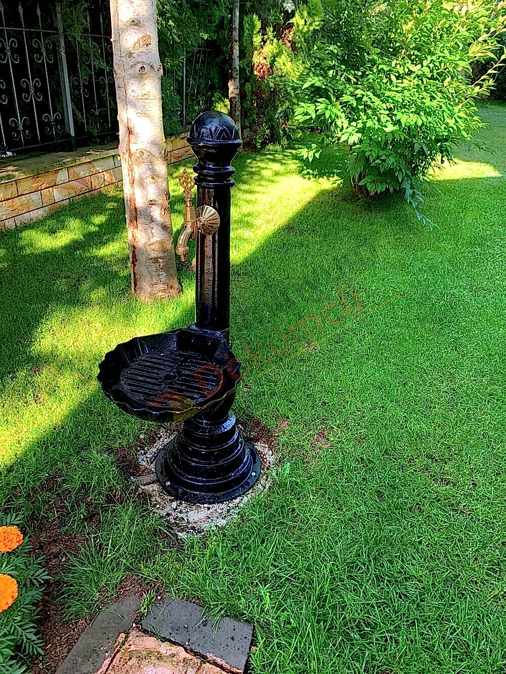 Döküm topuz meydan çeşme