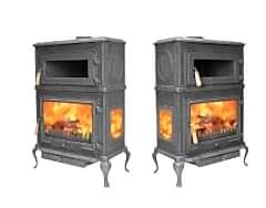Döküm fırınlı kare soba yeni model