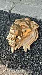 Döküm Aslan başı aslan kafası