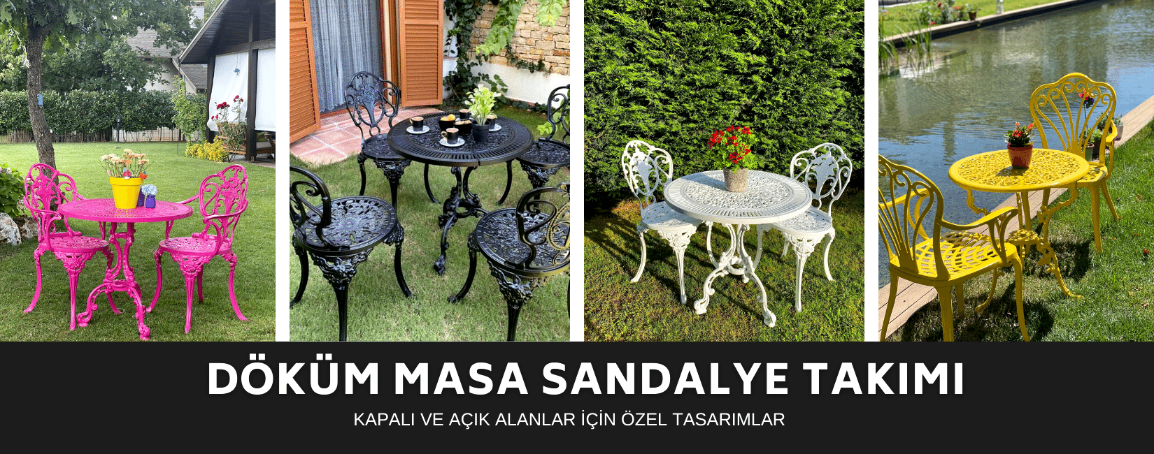 döküm sandalye takım